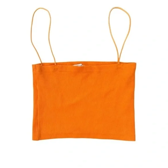 Zara Bundle Summer Essentials Tops Crop, Cami, Tank Bodysuit, Mock Neck, Size S - Picture 8 of 10